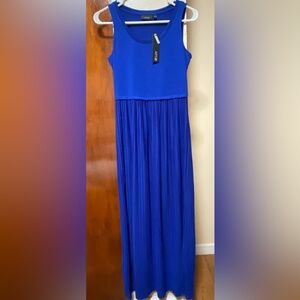 Apt. 9 Blue Maxi Dress Size PXS